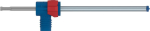 Absaugbohrer-Set SDS,EXPERT CLEAN plus-8X,12 x 200 x 350 mm - inkl. Absaugadapter Bosch