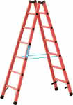 GFK-Stehleiter EFA B,2x6 Sprossen,Leiterlänge 1,88 m - Arbeitshöhe 3,10 m ZARGES
