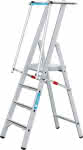 Plattformleiter ZAP,Safemaster S 4 Stufen,Plattformhöhe 1,06 m - Arbeitshöhe 3,06 m