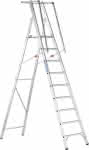 Plattformleiter ZAP,Safemaster S 9 Stufen,Plattformhöhe 2,34 m - Arbeitshöhe 4,34 m
