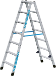 Stehleiter Nova B,2x6 Stufen,Leiterlänge 1,37 m - Arbeitshöhe 2,75 m ZARGES