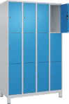 C+P Schließfachschrank C-,lassic PLUS Füße B1200xT-,500xH1950mm 4 Abteile/12