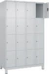 C+P Schließfachschrank,Classic PLUS Füße,B1200xT500xH1950mm 4