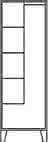 C+P Putzmittel-Spind,Classic PLUS bodenstehend,2 Abteile