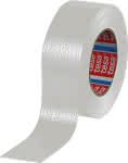 tesa 60462 Duct Tape,50m x 50mm, weiß,mit recyceltem Träger