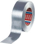 tesa 60462 Duct Tape,50m x 75mm, silber-grau,mit recyceltem Träger