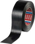 tesa 60462 Duct Tape,50m x 50mm, schwarz,mit recyceltem Träger