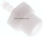 Gewindetülle G 1/2"-6 (1/4")mm,, Polypropylen (natur)