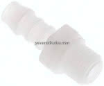 Gewindetülle G 1/4"-9 (3/8")mm,, Polypropylen (natur)