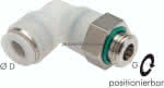 Winkel-Steckanschluss G 1/4"-,4mm, IQS-ES LE/IQS-PVDF