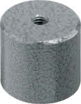 Magnetfuß rund M6,30x25mm FISSO
