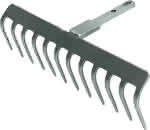 POLET CLICK PRO,Gartenrechen 12 Zinken