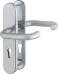 HOPPE SI-Drückergarnitur,E138Z/3331/3310 LS ov.,12mm ES1/PZ 72/8 F69 TS