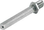 HOPPE Rollenwechselstift,FDW 8x80mm TS 37-58,verzinkt