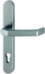 HOPPE Halbgarnitur,Liverpool 1313G/3357SN,Langschild PZ92/8 F9 ohne