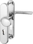 HOPPE SI-Wechselgarnitur,76G/3331/3410/1140 LS ov.,12mm ES1/PZ 92/10 F1 TS