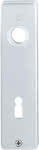 HOPPE Kurzschildpaar,202KP/AP eckig ohne,Nocken BB 72 F1 VE10