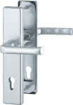 HOPPE SI-Drückergarnitur,113/2221/2210 LS eck.,12mm ES1/PZ 92/10 F1 TS