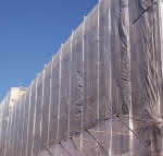 Gerüstschutzplane, natur,2,70 x 20 m, 170 g/m²