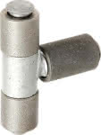 ALBERTS Anschweißband,verstellbar für Dorn-Ø,12mm 87x90mm Stahl roh