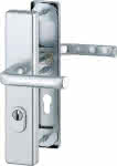 HOPPE SI-Drückergarnitur,113/2222ZA/2210 LS eck.,15mm ES1 ZA/PZ 72/8 F1 TS