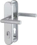 HOPPE SI-Drückergarnitur,E1400Z/3332ZA/3310 LS ov.,15mm ES1 ZA/PZ 92/10 F69