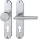HOPPE Wechselgarnitur St-,ockholm E58/302/1140Z La-,ngschild PZ72/8 Edelstahl