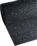 Recyclingmatte,Gummi/PU, schwarz-bunt,3mm, 1500mm 5m