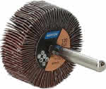 Fächerschleifer m.Schaft,R207Plus 40x15x6 P120