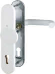HOPPE SI-Wechselgarnitur,86G/3331/3310/138 LS ov.,12mm ES1/PZ 92/10 F9016