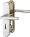 HOPPE SI-Drückergarnitur,1400/3331/3310 LS ov.,12mm ES1/PZ 72/8 F1 TS