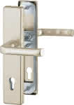 HOPPE SI-Drückergarnitur,113/2221/2410 LS eck.,12mm ES1/PZ 92/10 F2 TS