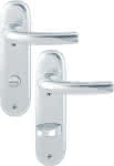 HOPPE Drückergarnitur,Tôkyô 1710/273KP,Kurzschild WC/S78/8 (8)
