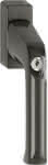 HOPPE Fenstergriff London,013S/U34 abschl. 7/32 RAL,8019