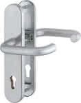 HOPPE SI-Drückergarnitur,E138Z/3331/3310 LS ov.,12mm ES1/PZ 92/10 F69 TS
