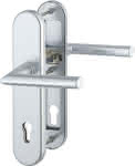 HOPPE SI-Drückergarnitur,1140/3331/3410 LS ov.,12mm ES1/PZ 92/10 F1 TS