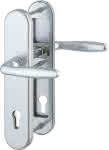 HOPPE SI-Drückergarnitur,1510/3331/3310 LS ov.,12mm ES1/PZ 92/10 F1 TS