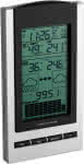 Funk-Wetterstation GAIA,inkl. Sender, silb./schw.