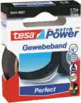 Tesa extra Power schwarz,2,75m:19mm Gewebeband