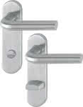 HOPPE Drückergarnitur,Bonn E150Z/353K,Kurzschild WC/S78/8 (8)