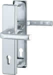 HOPPE SI-Drückergarnitur,113/2221/2410 LS eck.,12mm ES1/PZ 92/10 F1 TS
