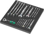 WERA Schaumstoffeinlage,9731 für Joker 6003 Set 1,19-teilig