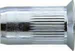 GESIPA Blindnietmutter,Stahl-gerändelt Senkkopf,M6x9x17mm