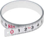 Bandmaß selbstklebend LNR,1m x 13mm Tajima