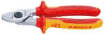 Kabelschere VDE mit,Mehrkomponenten-Griffen,165mm