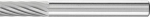 Frässtift HM zylindrisch,0616 3 6mm 6x16mm,Pferd
