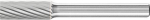 Frässtift HM zylindrisch,0820 3 6mm 8x20mm,Pferd
