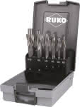 Flachsenker-Set D373 HSS,fein, 6 tlg.,RUKO
