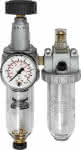 Wartungseinheit 2tlg.,BR Standard, G1/4" DN6,,BG 1, PC-Behälter, 5µm, - 0,5-10bar, RIEGLER