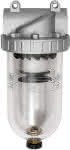 Druckluftfilter,BR Standard, G3/8" DN6,,BG 1, PC-Behälter, 5µm, - RIEGLER